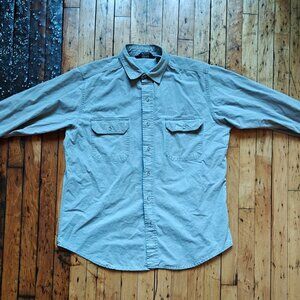 Vintage Woolrich 100% Cotton Button-Up Work Shirt